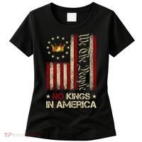 Patriotic Pro-Democracy Protest June 14 No Kings In America Women's T-Shirt thumb 0