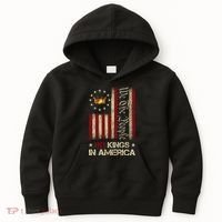 Patriotic Pro-Democracy Protest June 14 No Kings In America Kids Hoodie thumb 0