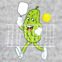 Pickle Playing Pickleball Funny Pickleball Paddleball The Baniff Cuffed Pom Beanie thumb 2