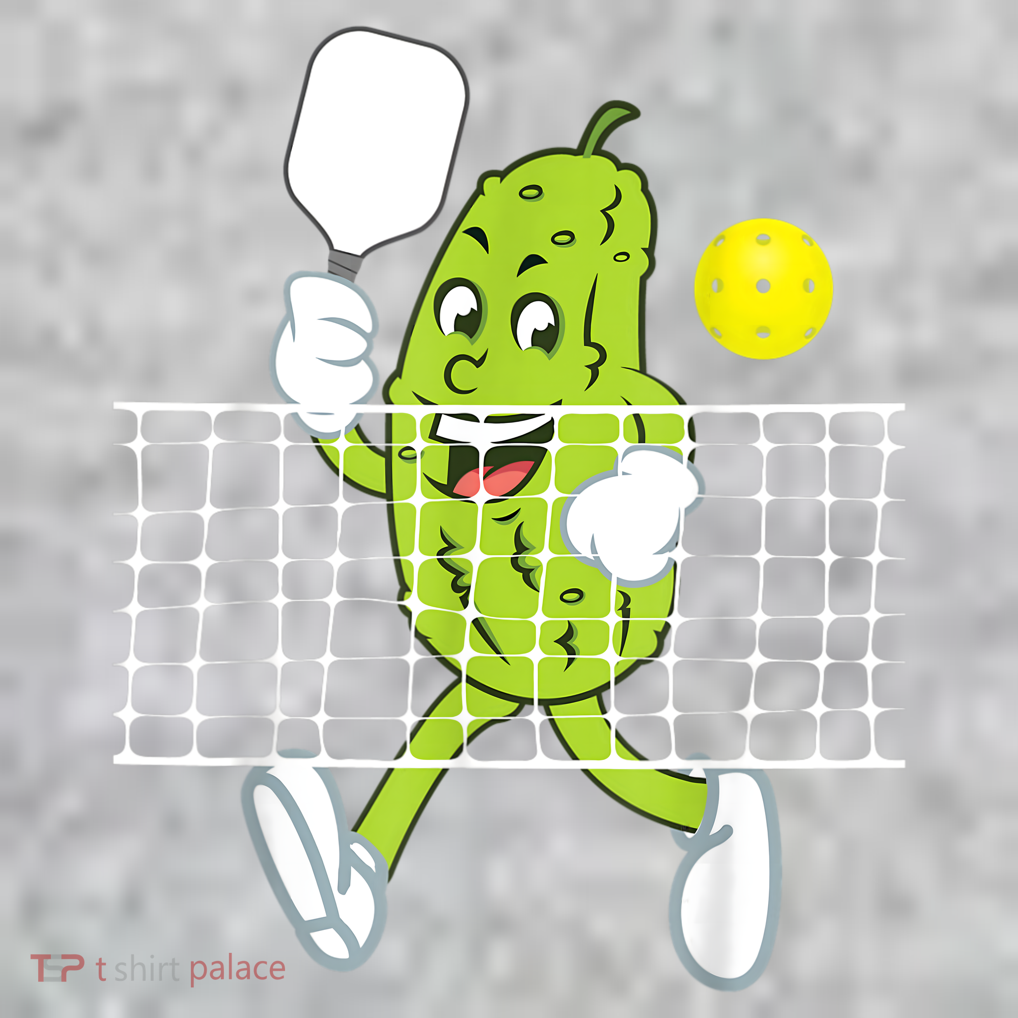 Pickle Playing Pickleball Funny Pickleball Paddleball The Baniff Cuffed Pom Beanie