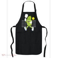 Pickle Playing Pickleball Funny Pickleball Paddleball Apron thumb 0