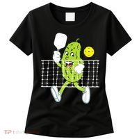 Pickle Playing Pickleball Funny Pickleball Paddleball Women's T-Shirt thumb 0