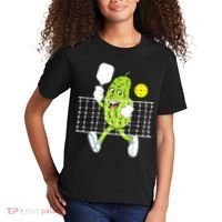 Pickle Playing Pickleball Funny Pickleball Paddleball Kids T-Shirt thumb 2