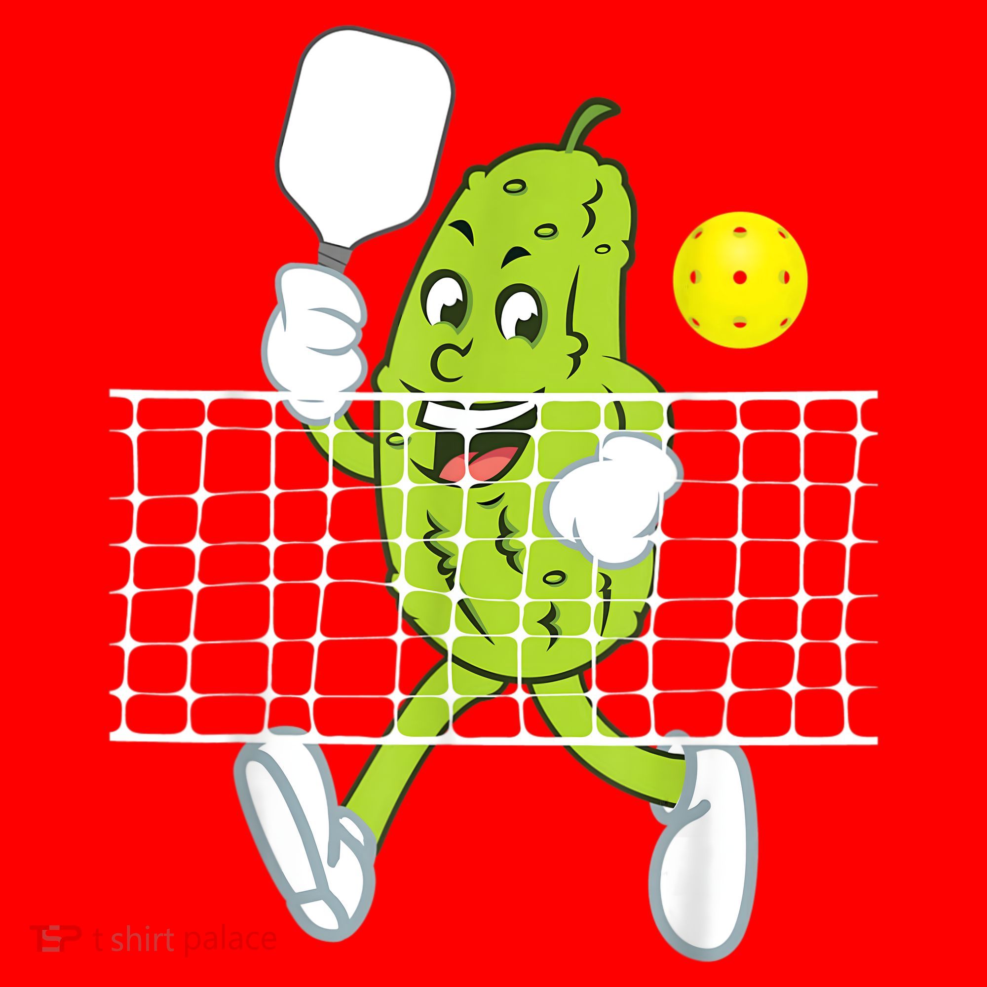 Pickle Playing Pickleball Funny Pickleball Paddleball Santa Hat