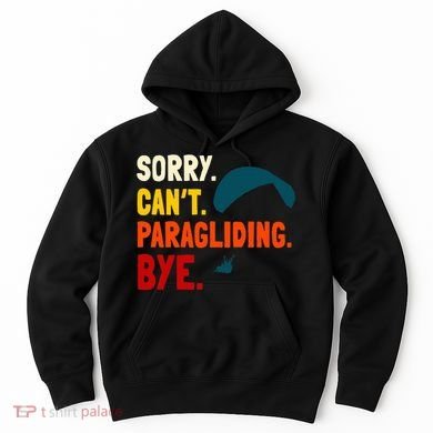 Paragliding Parachute Paragliders Paramotor Skydiving Hoodie