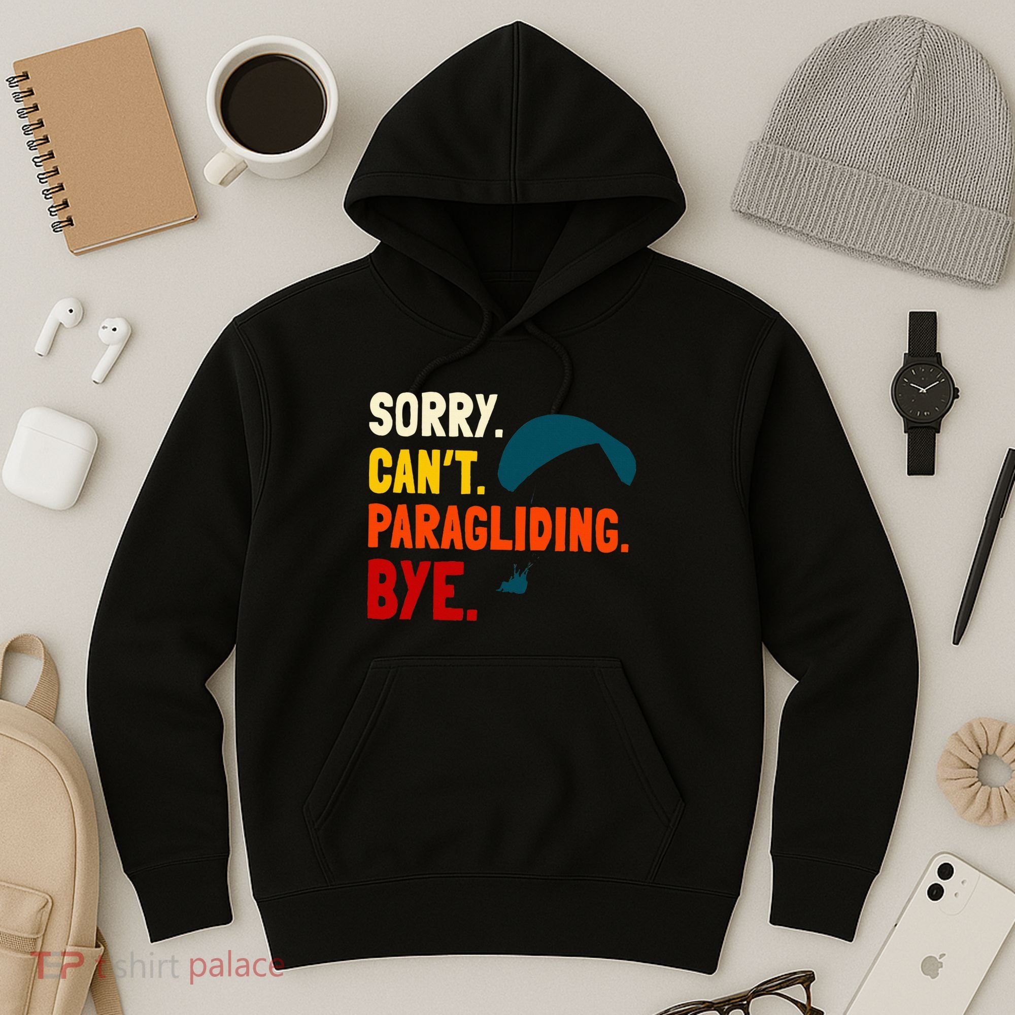 Paragliding Parachute Paragliders Paramotor Skydiving Hoodie