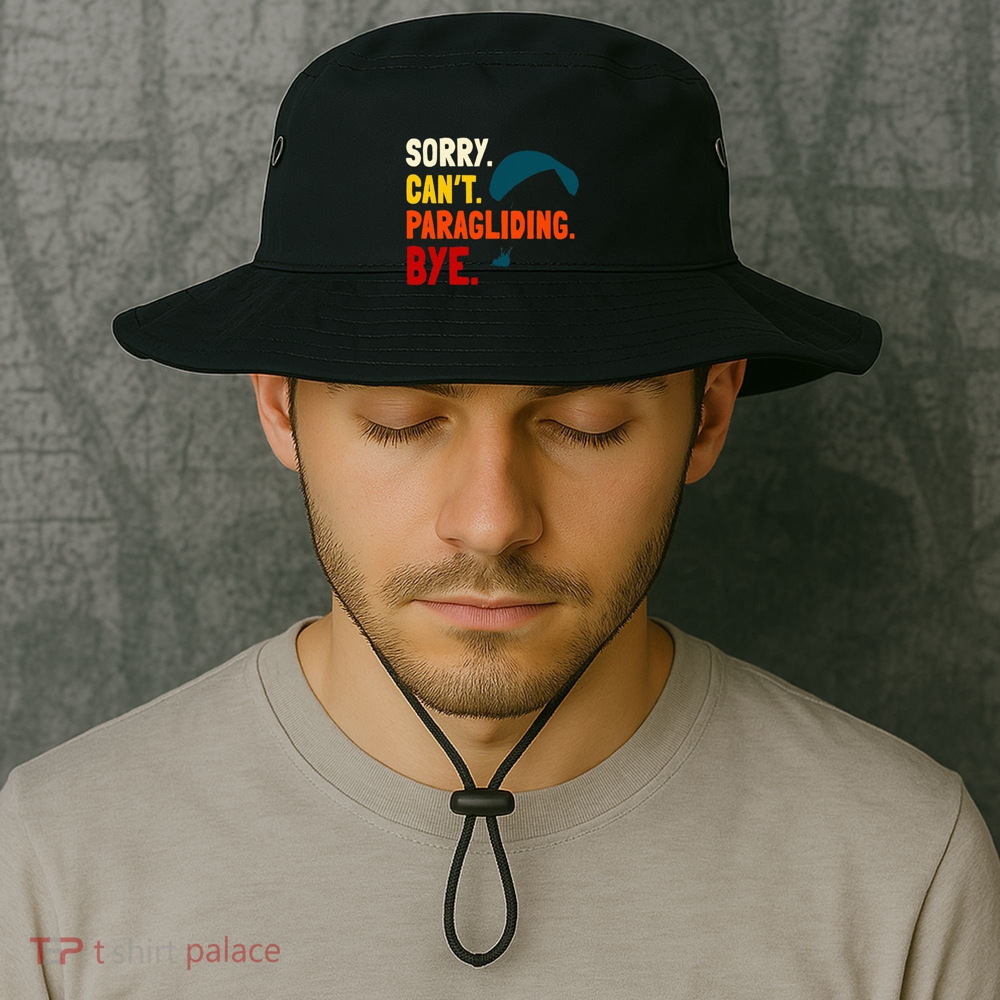 Paragliding Parachute Paragliders Paramotor Skydiving Bucket Hat