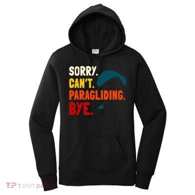 Paragliding Parachute Paragliders Paramotor Skydiving Women's Hoodie