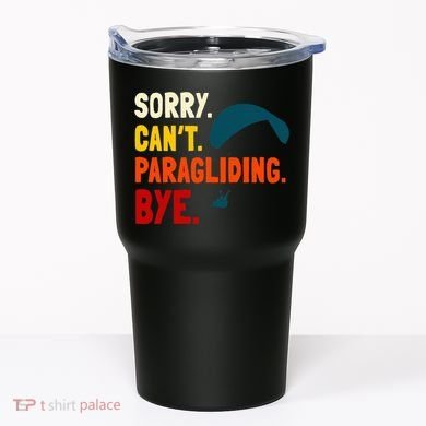 Paragliding Parachute Paragliders Paramotor Skydiving Tumbler