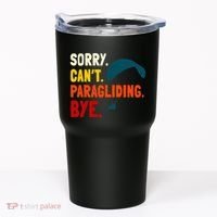 Paragliding Parachute Paragliders Paramotor Skydiving Tumbler thumb 0