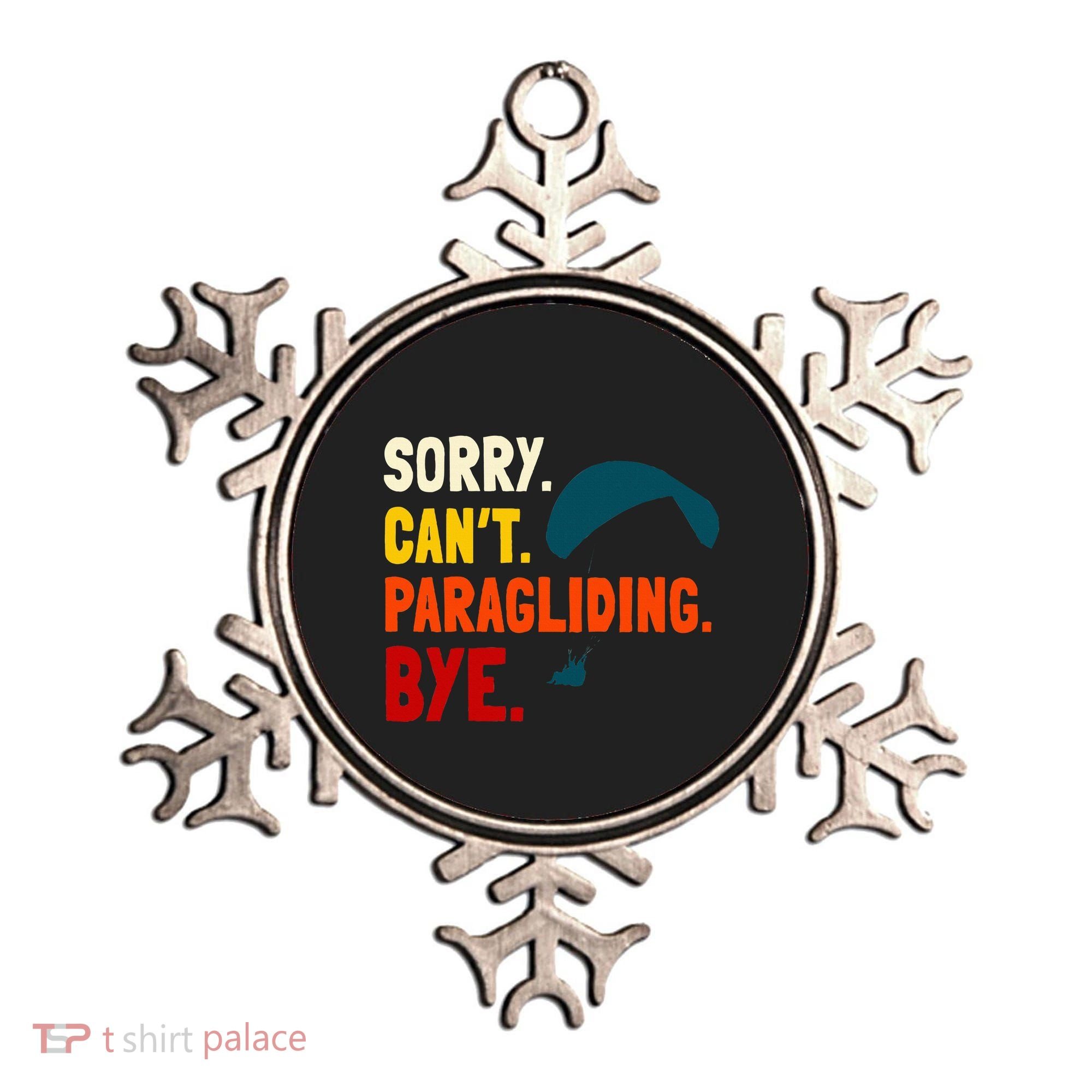 Paragliding Parachute Paragliders Paramotor Skydiving Ornament