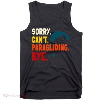 Paragliding Parachute Paragliders Paramotor Skydiving Tank Top