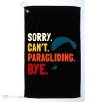 Paragliding Parachute Paragliders Paramotor Skydiving Golf Towel thumb 0