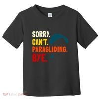 Paragliding Parachute Paragliders Paramotor Skydiving Toddler T-Shirt thumb 0