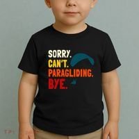 Paragliding Parachute Paragliders Paramotor Skydiving Toddler T-Shirt thumb 2
