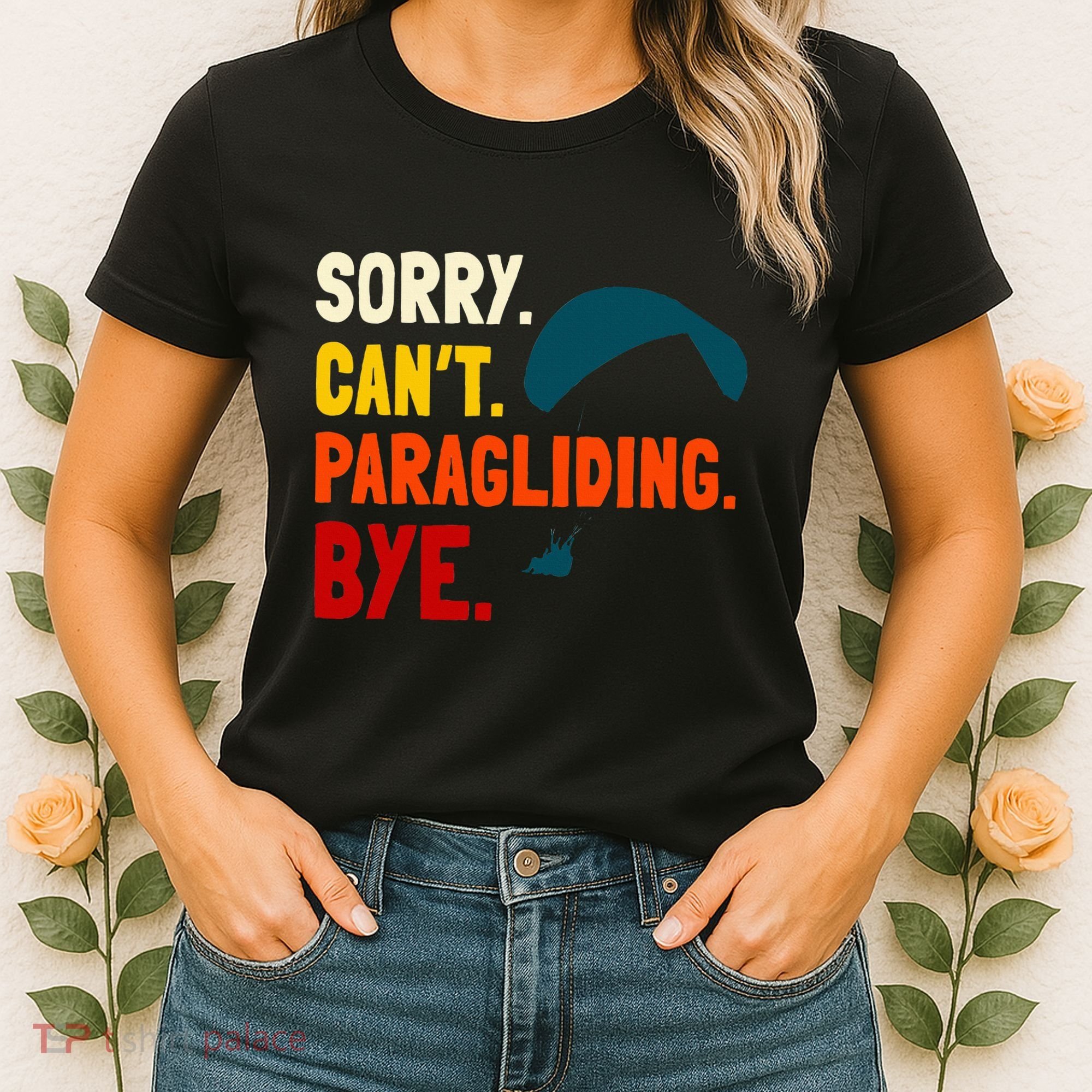 Paragliding Parachute Paragliders Paramotor Skydiving Women's T-Shirt