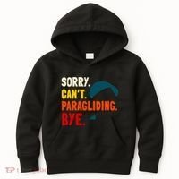 Paragliding Parachute Paragliders Paramotor Skydiving Kids Hoodie thumb 0