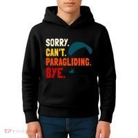 Paragliding Parachute Paragliders Paramotor Skydiving Kids Hoodie thumb 4
