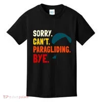 Paragliding Parachute Paragliders Paramotor Skydiving Kids T-Shirt thumb 0