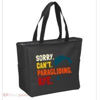 Paragliding Parachute Paragliders Paramotor Skydiving Tote Bag thumb 2