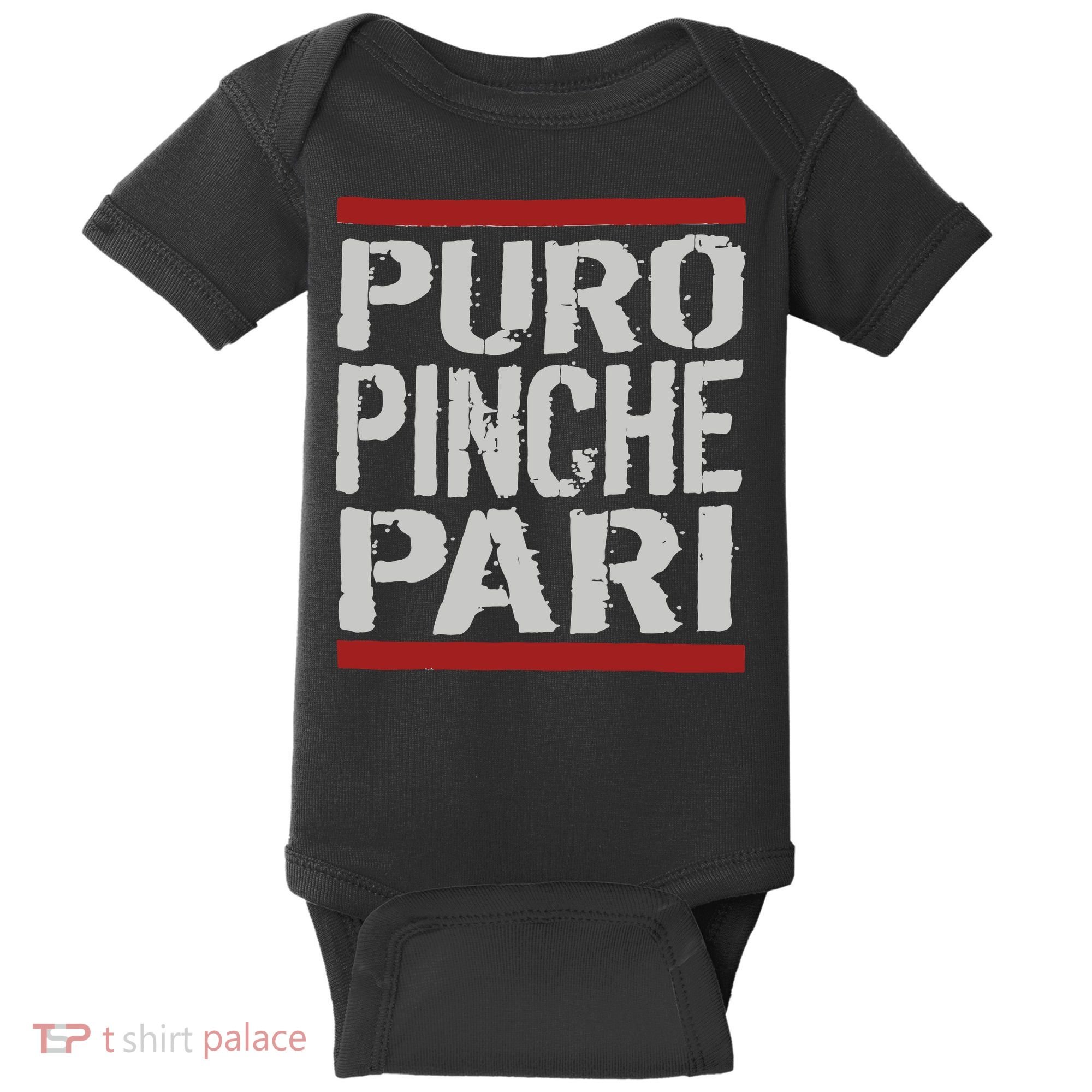 Puro Pinche Pari Funny Baby Bodysuit