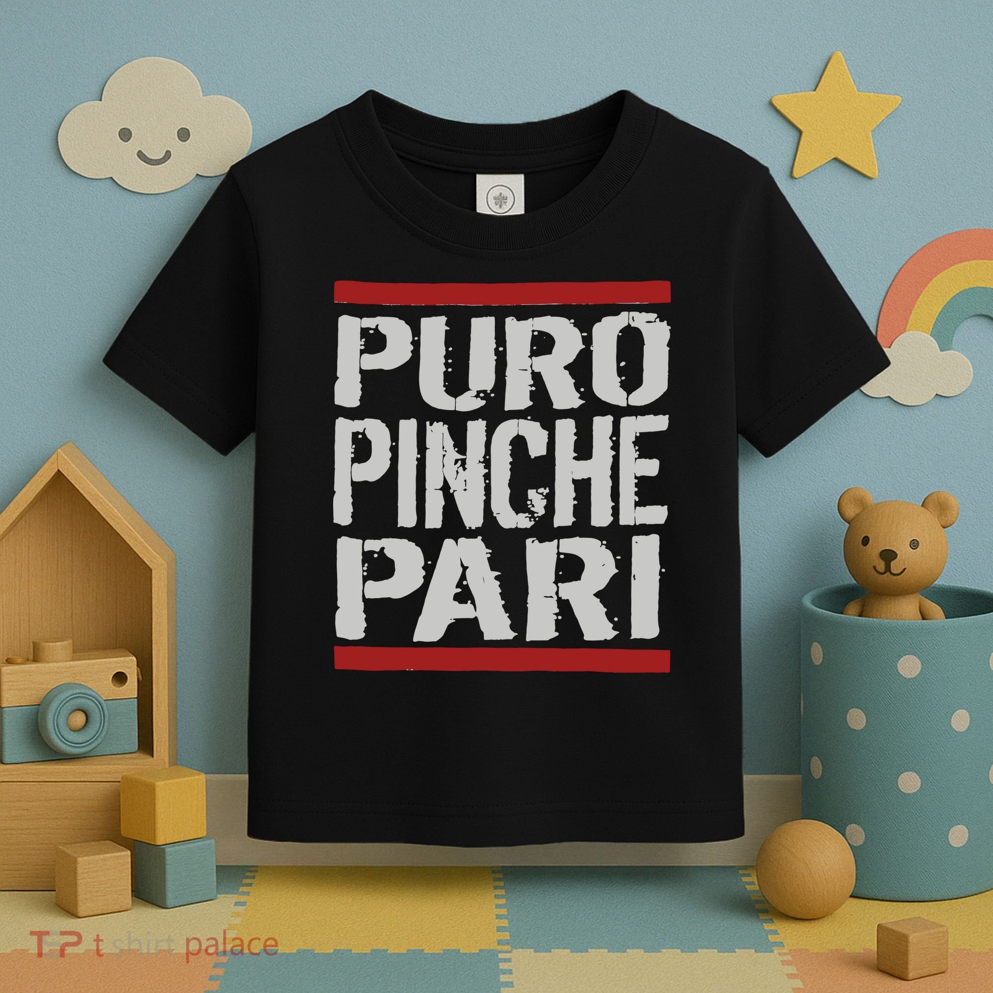 Puro Pinche Pari Funny Toddler T-Shirt