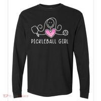 Pickleball Pickleball Pickleball Lover Comfort Colors Heavyweight Long Sleeve T-Shirt thumb 0