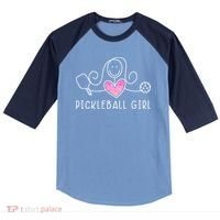 Pickleball Pickleball Pickleball Lover Raglan Baseball Sleeve Shirt thumb 0