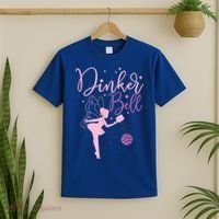 Pickleball Player Pickleballers Sports Lover Dinker Bell Gift For Girl T-Shirt thumb 2