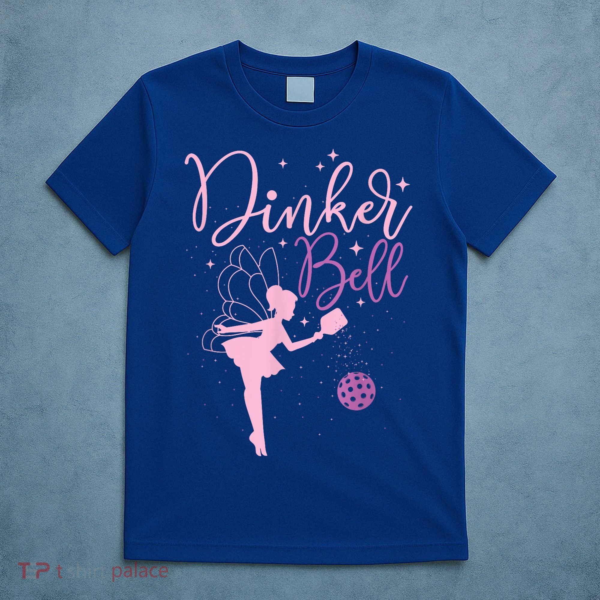 Pickleball Player Pickleballers Sports Lover Dinker Bell Gift For Girl T-Shirt