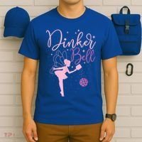 Pickleball Player Pickleballers Sports Lover Dinker Bell Gift For Girl T-Shirt thumb 6