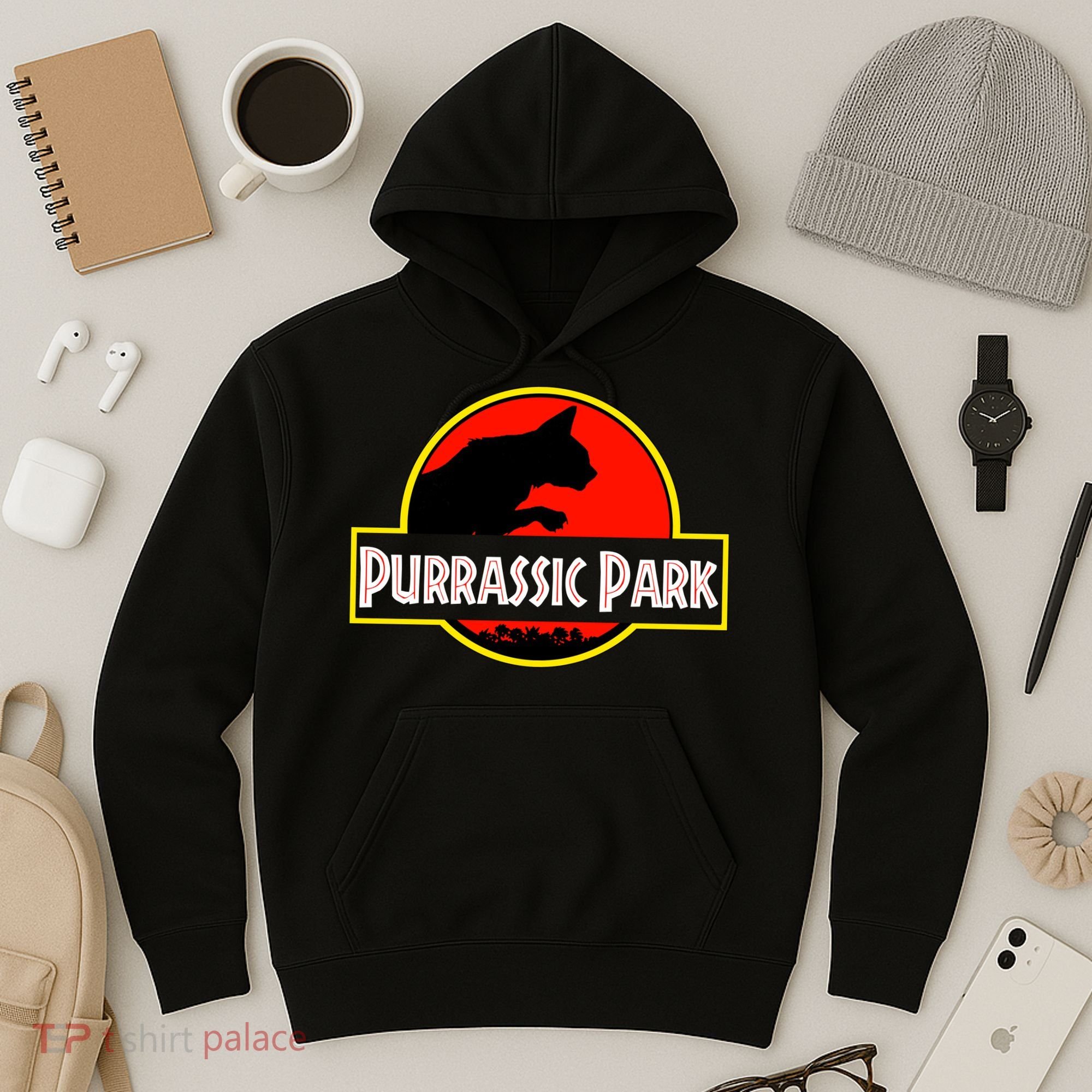 Purrasic Park Hoodie