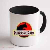 Purrasic Park Coffee Mug thumb 1
