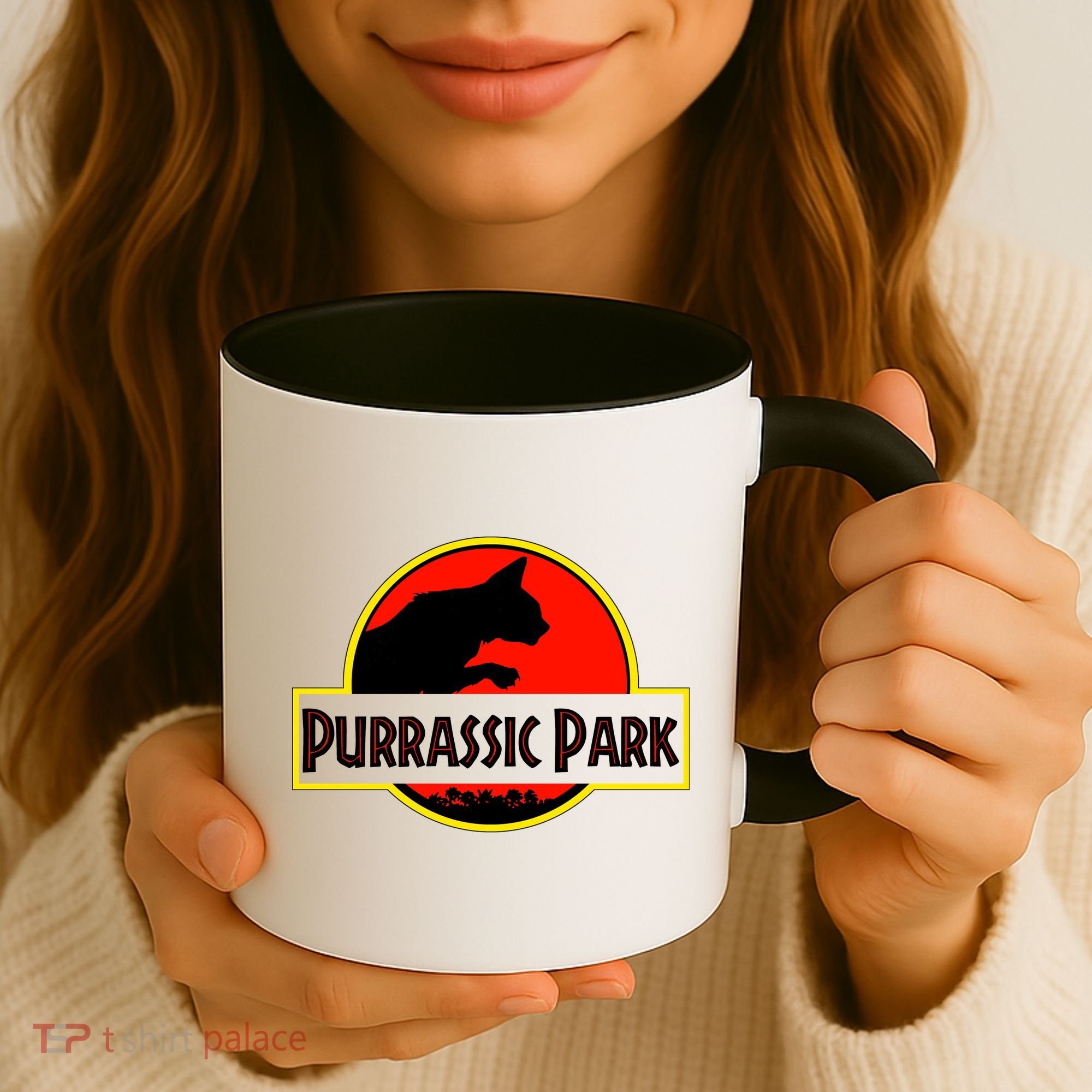 Purrasic Park Coffee Mug