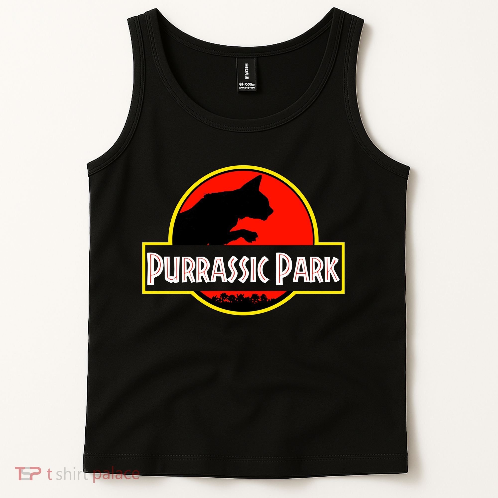 Purrasic Park Tank Top