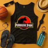 Purrasic Park Tank Top thumb 4