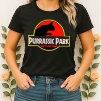 Purrasic Park Women's T-Shirt thumb 2