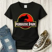 Purrasic Park Women's T-Shirt thumb 3