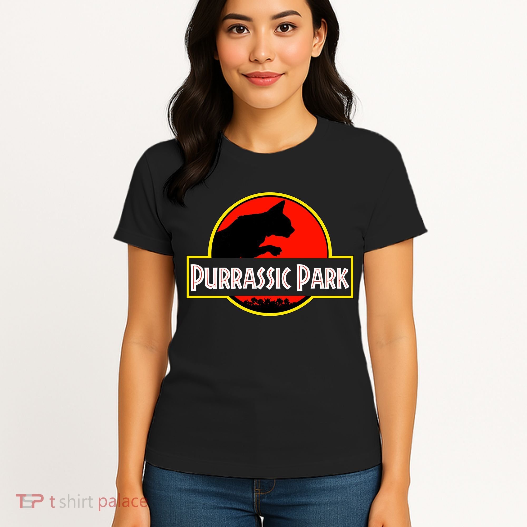 Purrasic Park Women's T-Shirt