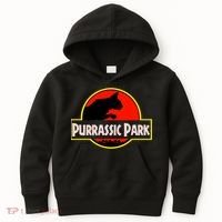 Purrasic Park Kids Hoodie thumb 0
