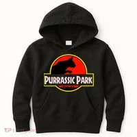 Purrasic Park Kids Hoodie thumb 0