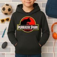 Purrasic Park Kids Hoodie thumb 2