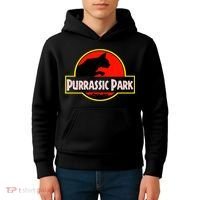 Purrasic Park Kids Hoodie thumb 4