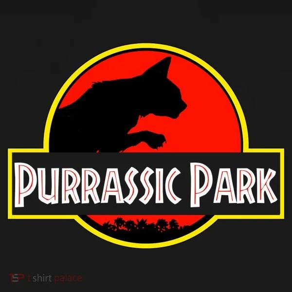 Purrasic Park Kids Hoodie