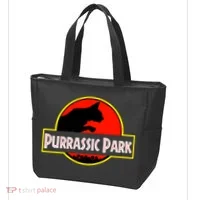 Purrasic Park Tote Bag thumb 3