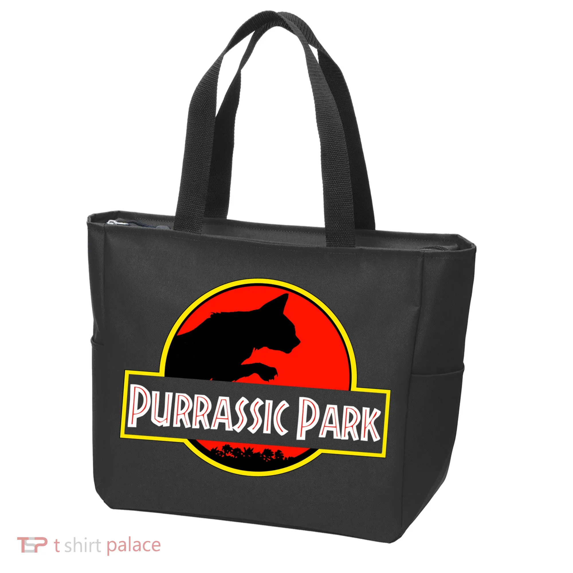 Purrasic Park Tote Bag