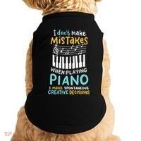Piano Player Pianist Music Keyboard Gift Doggie Tank thumb 0