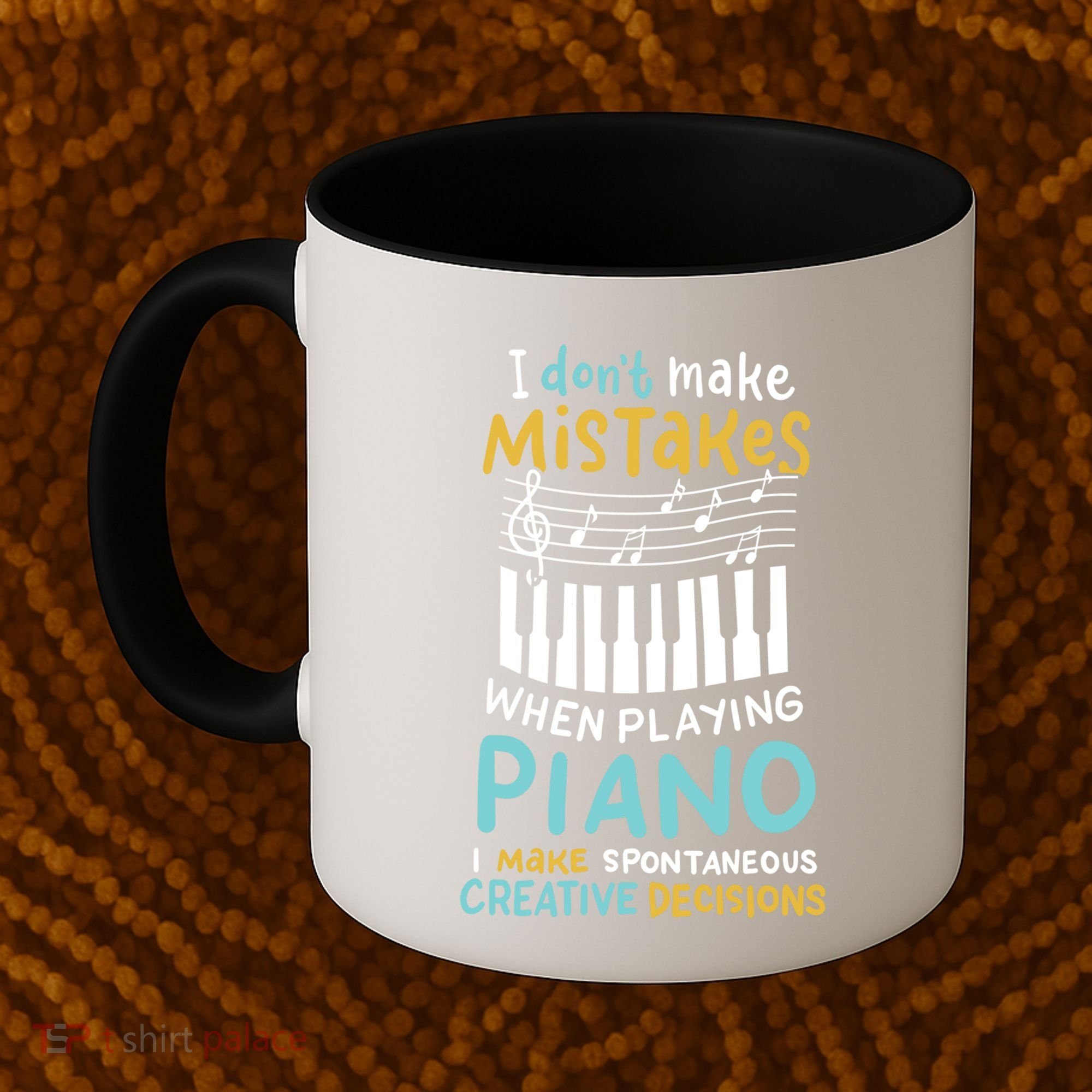 Piano Player Pianist Music Keyboard Gift Coffee Mug