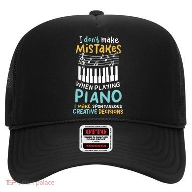 Piano Player Pianist Music Keyboard Gift Hat
