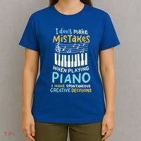 Piano Player Pianist Music Keyboard Gift T-Shirt thumb 4